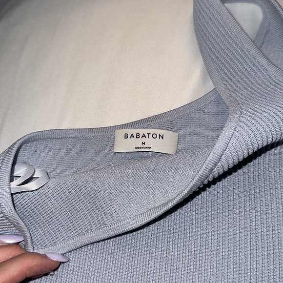 NWOT - Aritzia one shoulder ribbed top - Picture 3 of 4